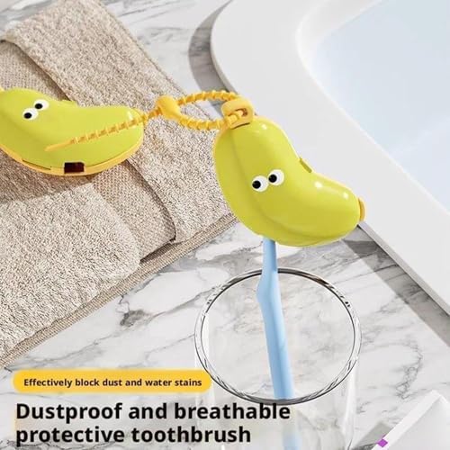 Banana Toothbrush Holder Travel-friendly Dispenser Case