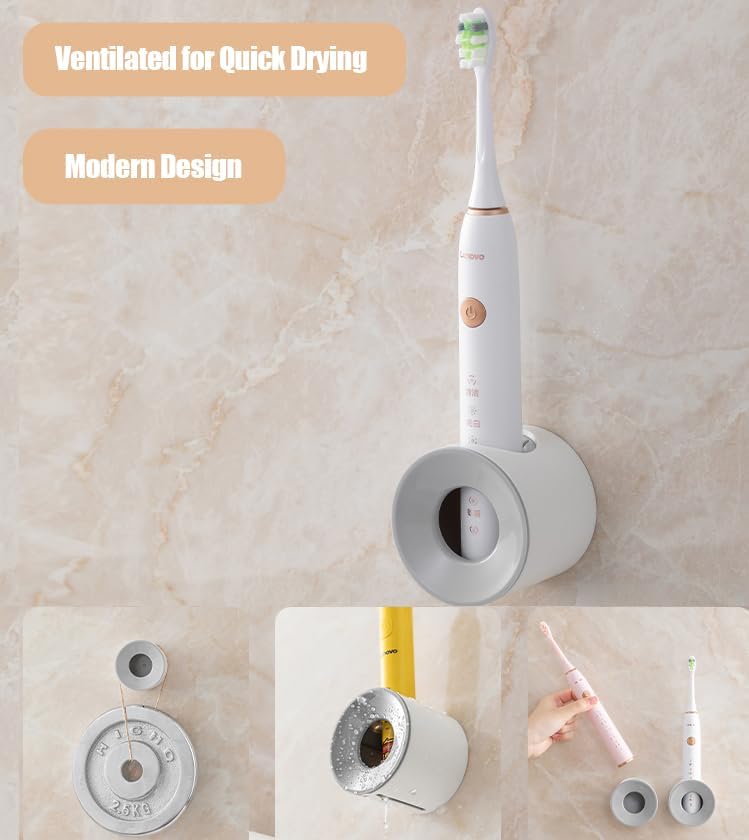 MOGALY Electric Toothbrush Holder Space Saver for Kids