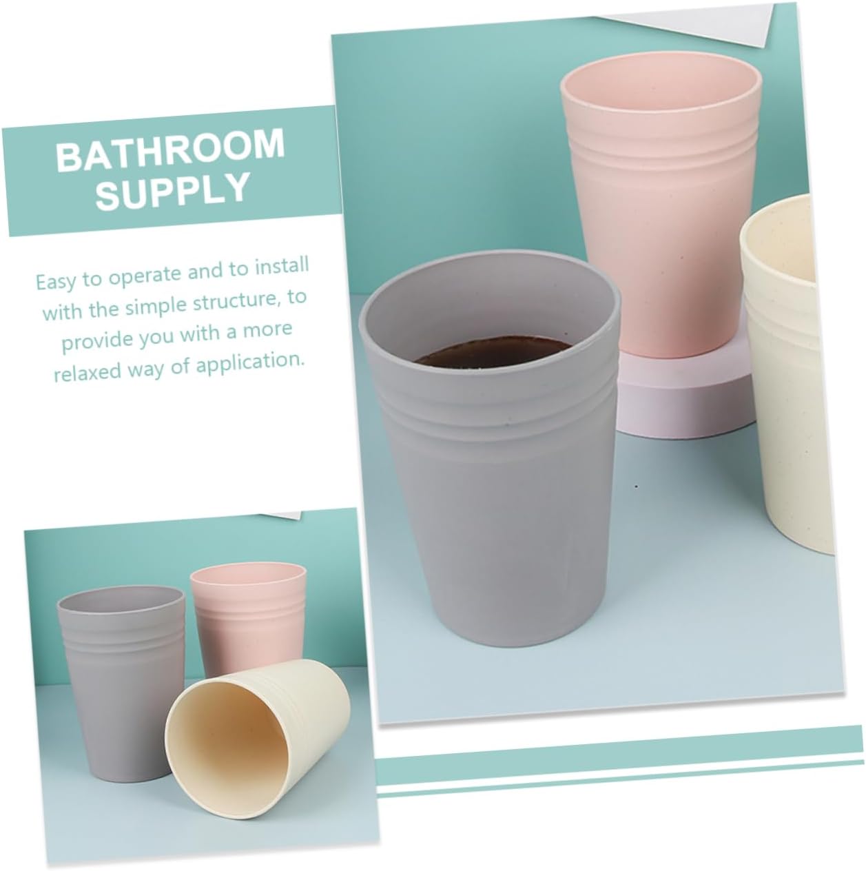 Smooth Comfort Toothbrush Cup Holder