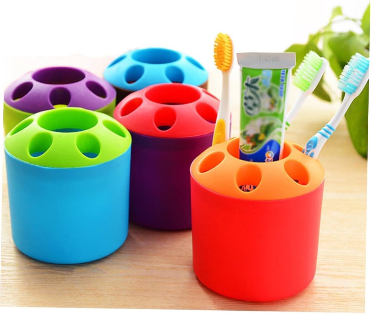 Extra-Mpace Toothbrush Holder Organizer