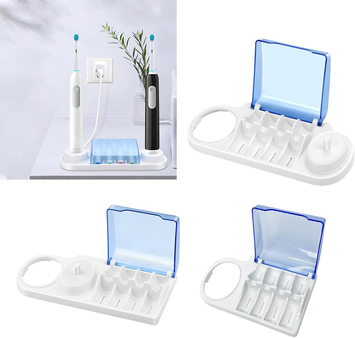 Keep Electric Toothbrush Heads Neat and Hygienic with XINAJUNDs Stylish Holder Stand