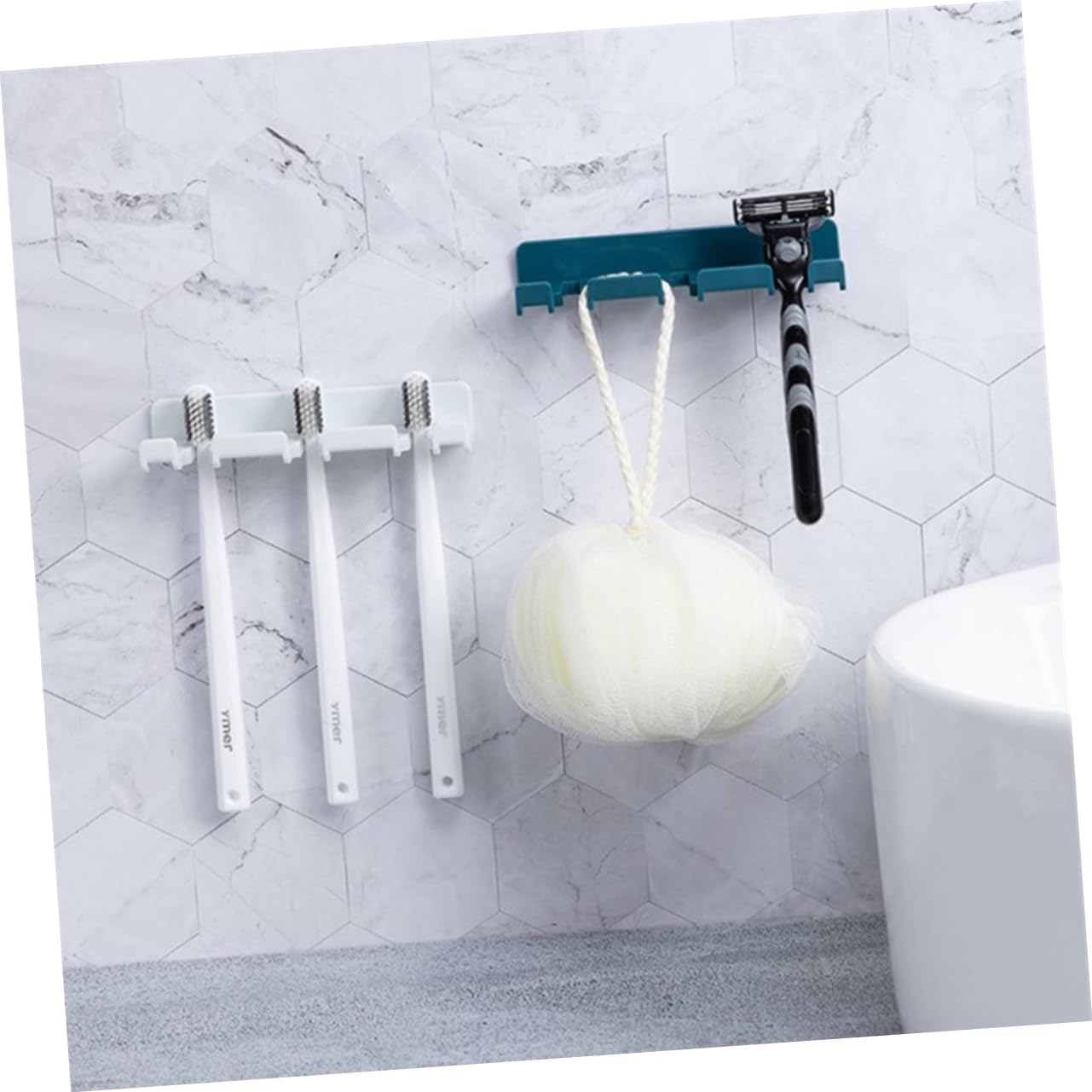 Versatile Wall Hanging Toothbrush Holder from Alipis