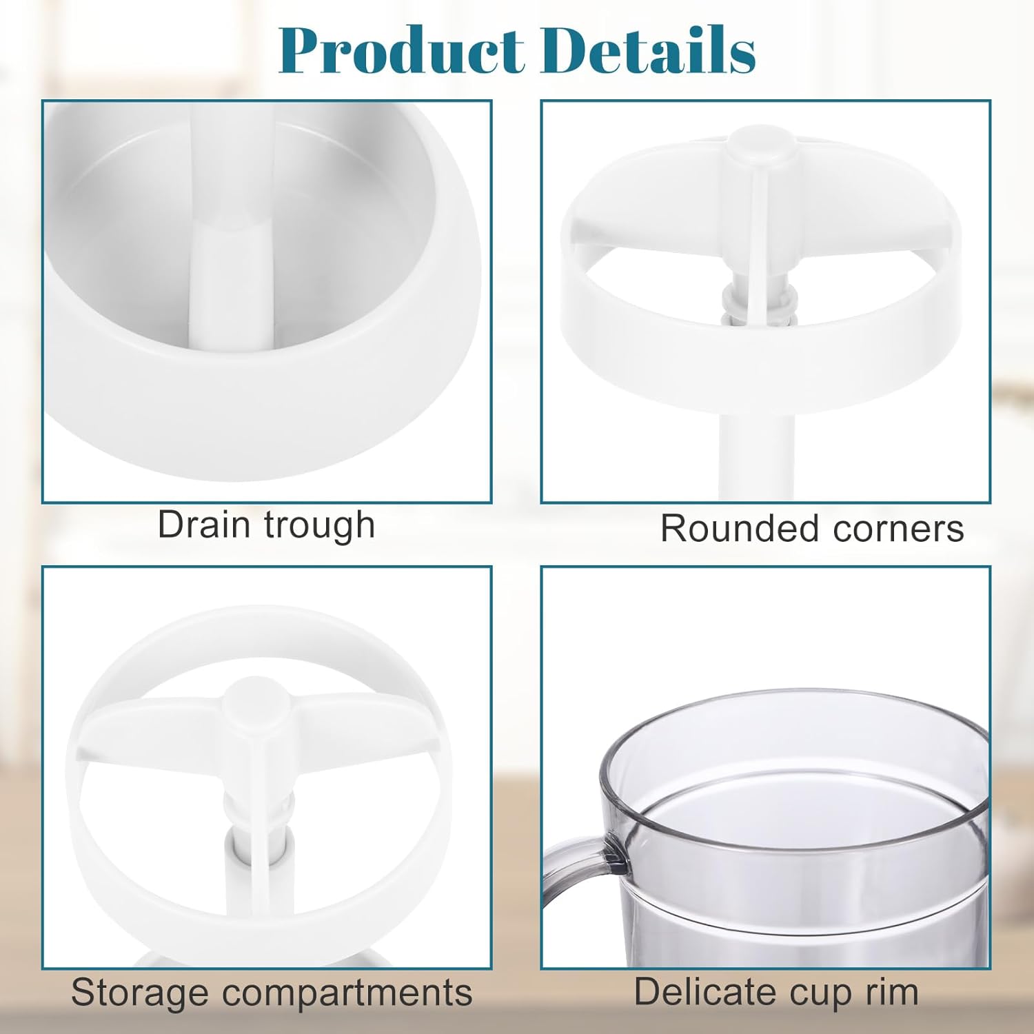 Durable Travel Tooth Brush Holder with Cup Cover for Bathroom