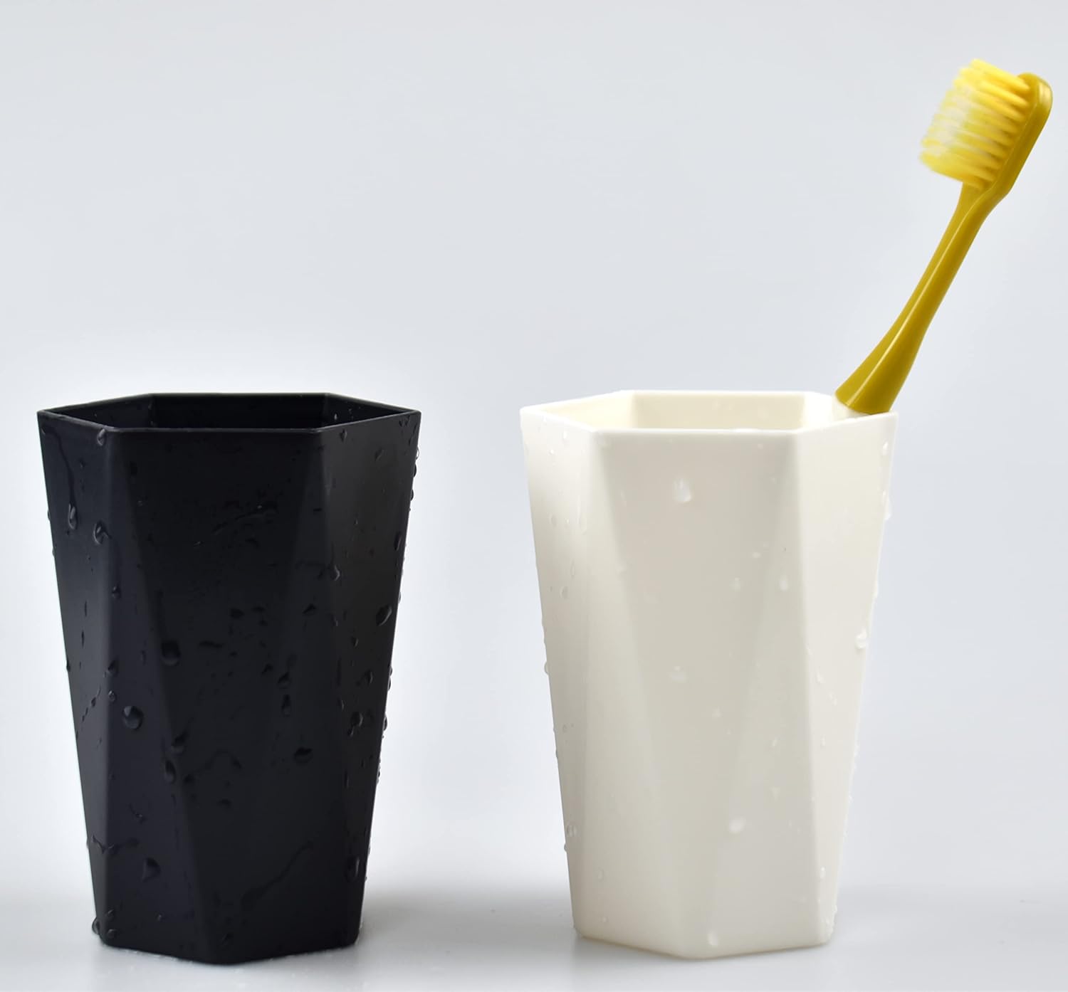 Eco-Friendly Child and Adult-Safe 2-Pack 280ml Mouthwash Drinking Cups