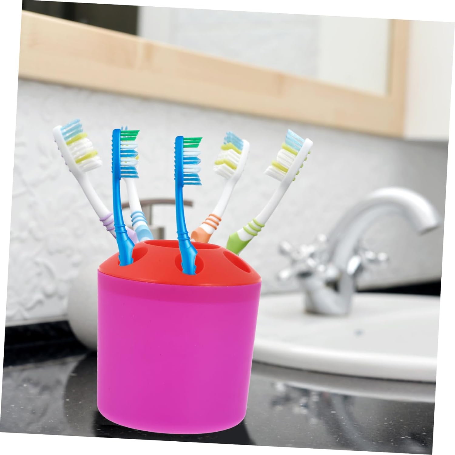 Efficient Toothbrush Toothpaste Organizer