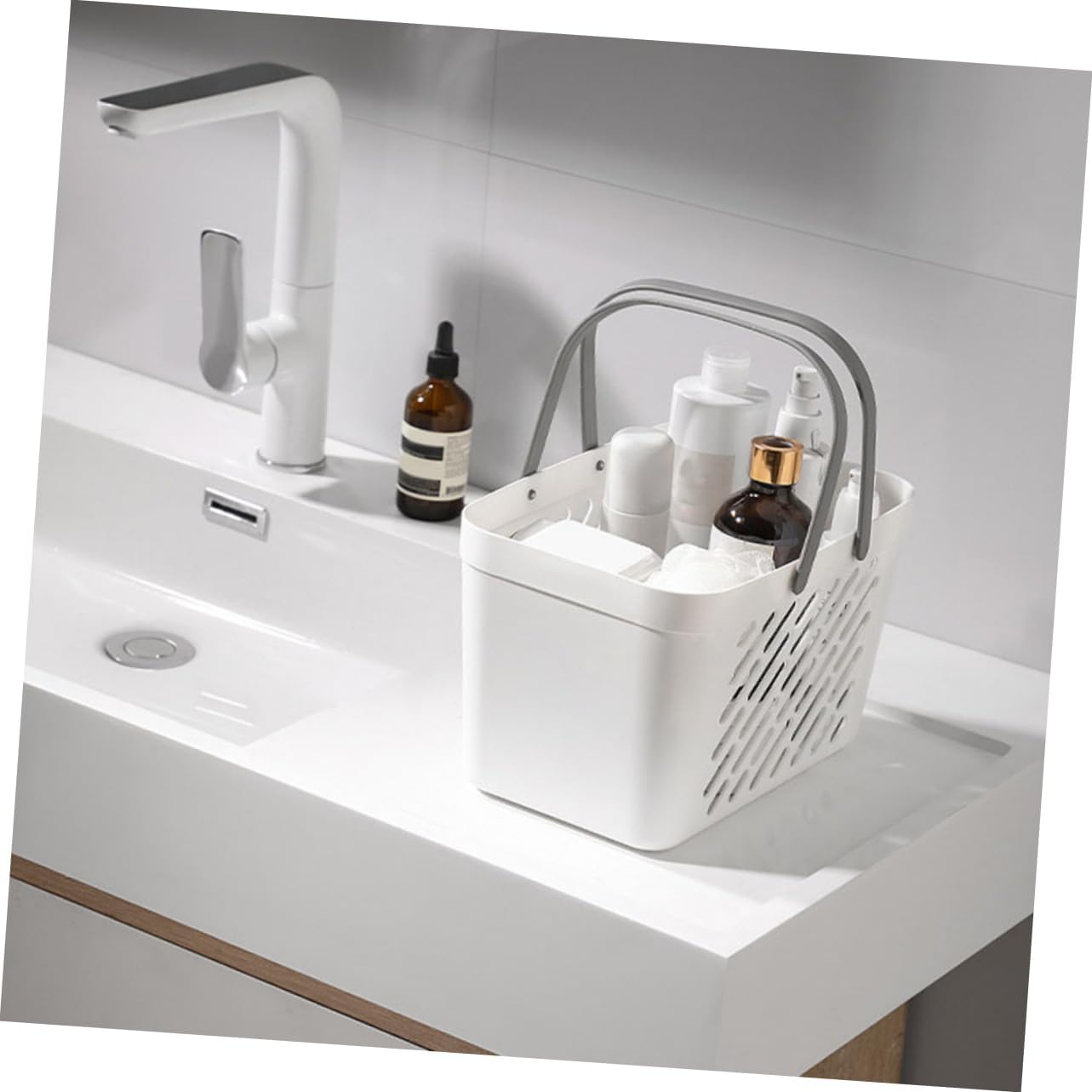 Compact Plastic Storage Basket for Office Home Use 1 Choice