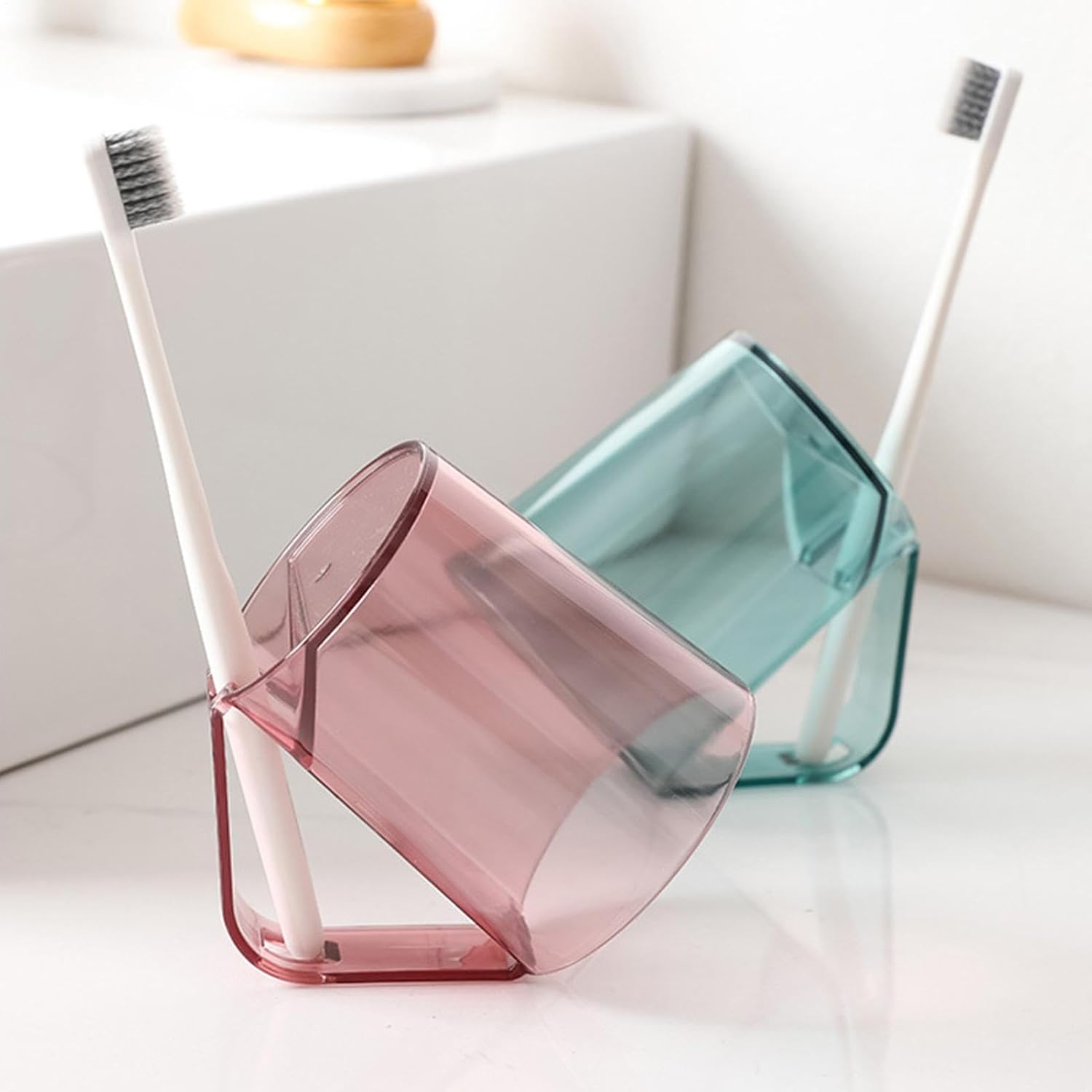 Multifunctional Toothbrush Storage Cup - Toothbrush Holder for Restroom with Pro Design