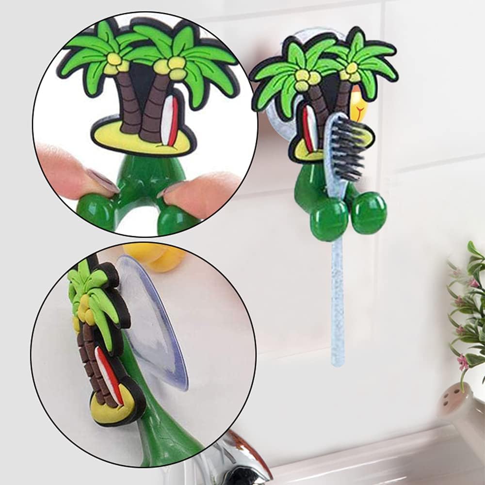 Cute Animal Toothbrush Holder for Kids 9 Pack 1