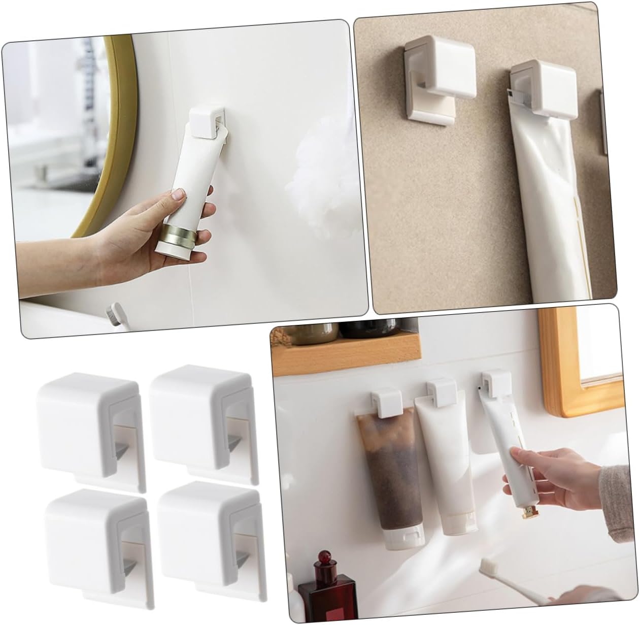 Mobestech Wall Hook Clip Set 4pcs Modern Design