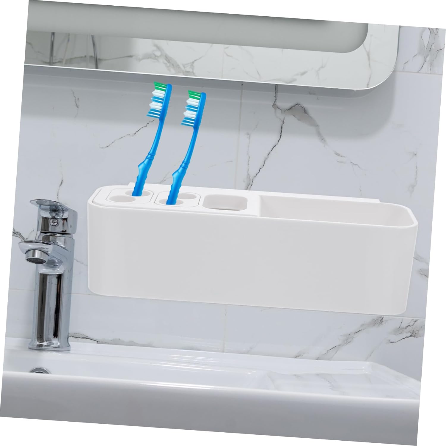 Modern Wall-Mounted Toothbrush Holder