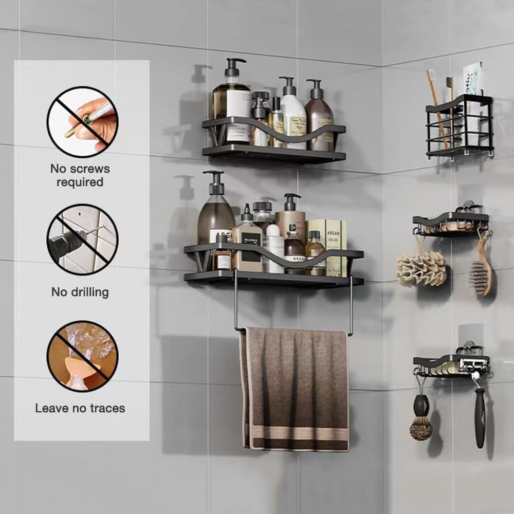 8-Piece shower caddy adhesive replacement