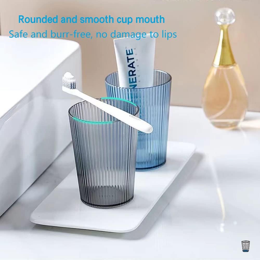 Cawein 3PCS Toothbrush Cup Holder Set