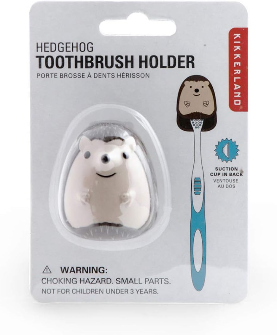 Adorable Hedgehog Toothbrush Holder for Restroom or Home Use