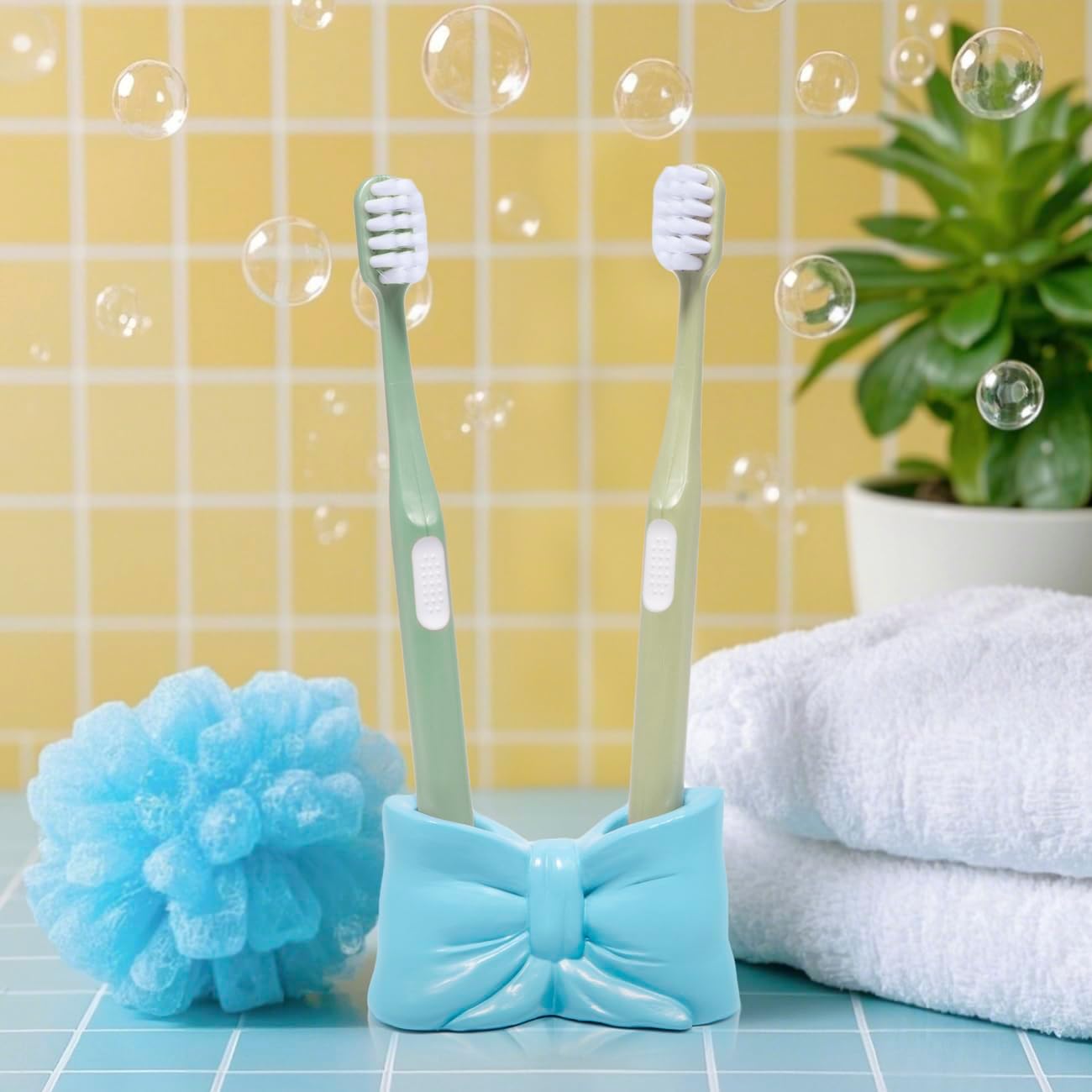 Hodao Bowtie Toothbrush Pen Holder Multifunctional Storage Stand