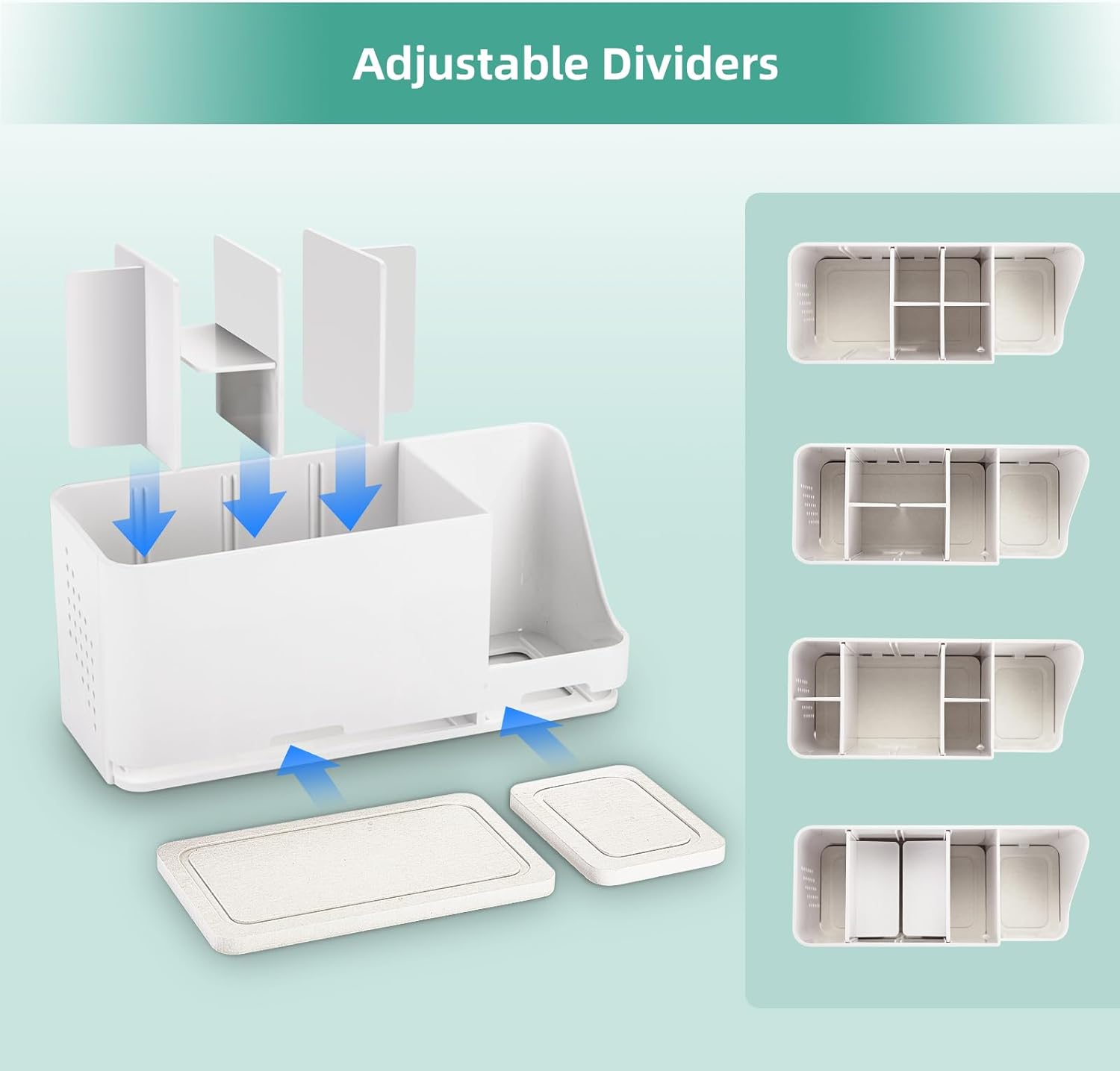 Easy-to-Use Durable Electric Toothbrush Holder for Bathroom Storage