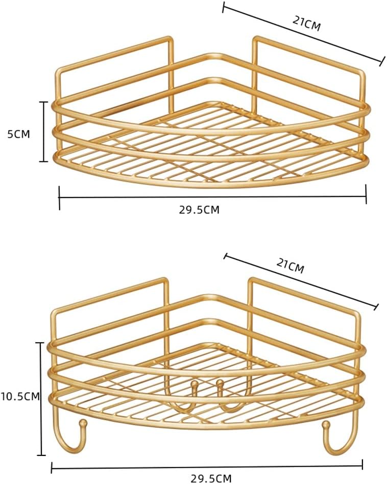 Corner Shower Caddy Luxury Bathroom Organizer Triangle Rack