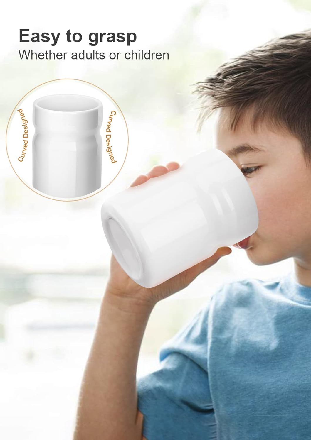 Nucookery Kids 275 Ceramic Toothbrush Holder White