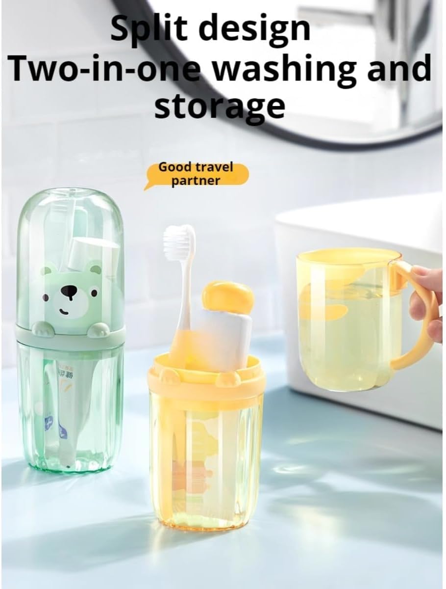 Perfect for Kids Compact Fun Travel Toothbrush Holder