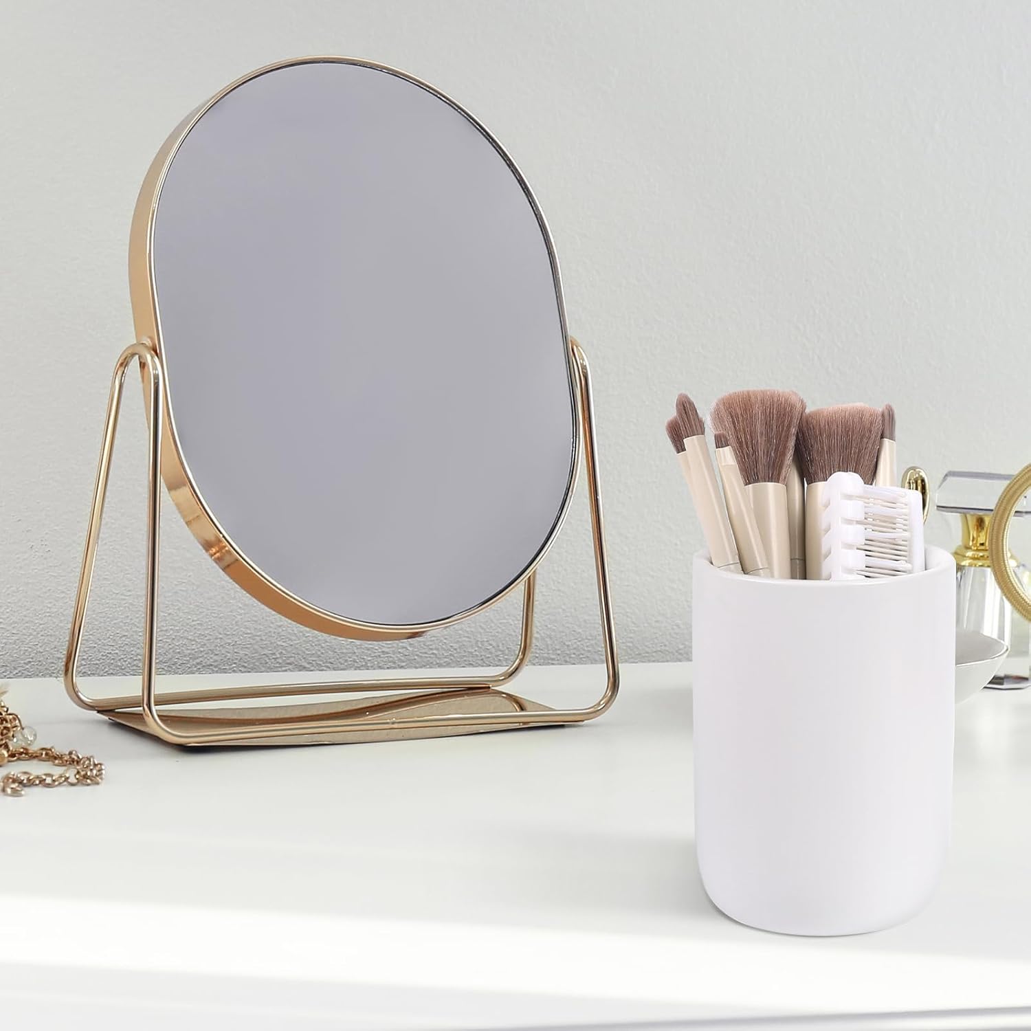 BosilunLife Ceramic Toothbrush Holder - 12 Oz