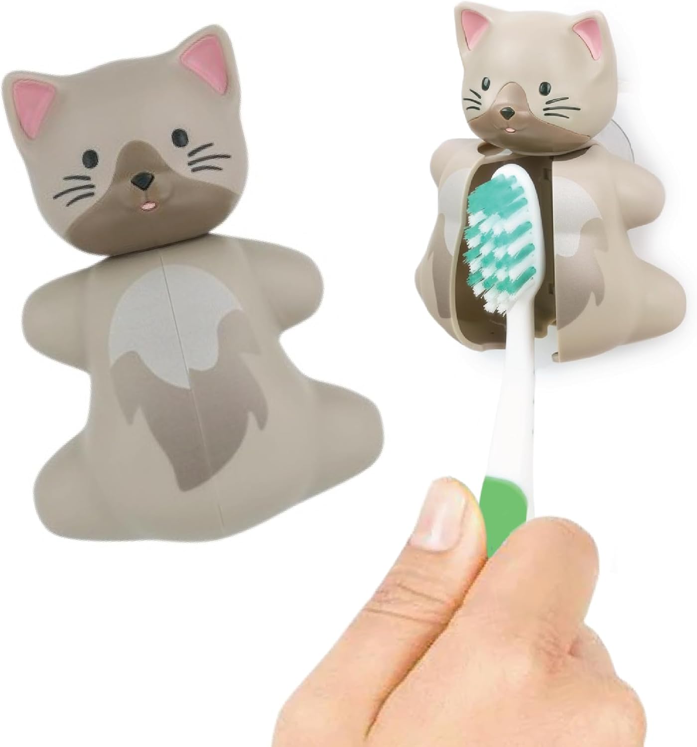 Flipper Fun Animal Cat Toothbrush Cover