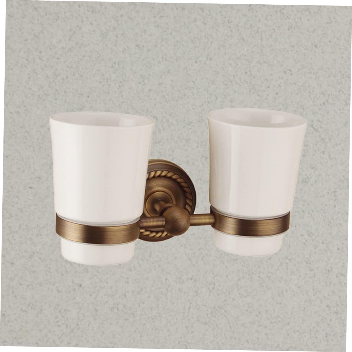 Vivid Wall-Mounted Toothbrush Cup Holder