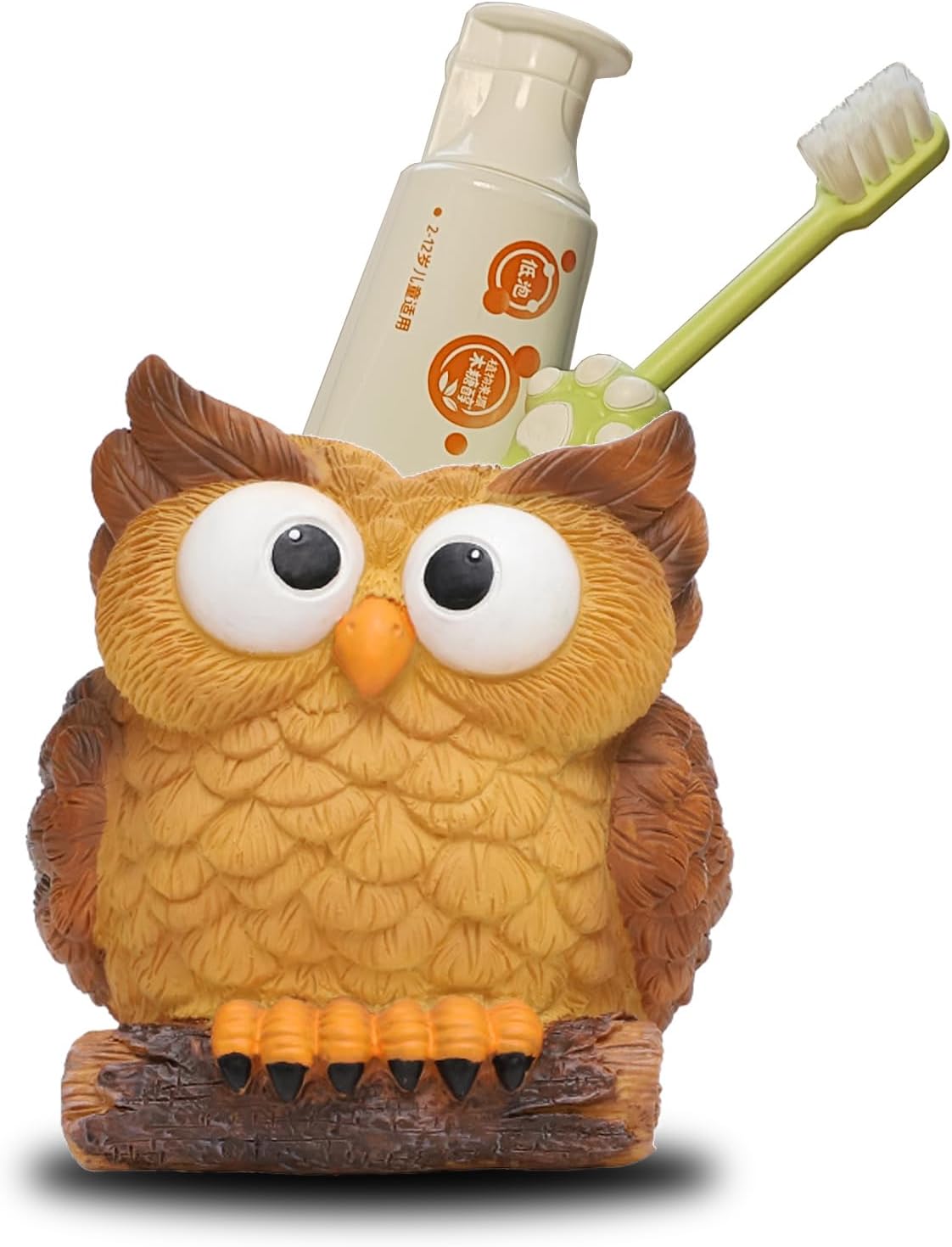 Adorable Owl Toothbrush Holder