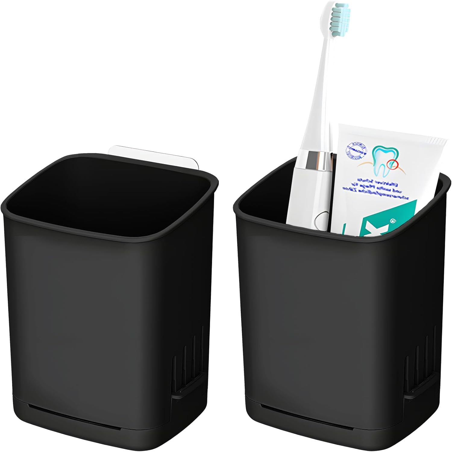 Wall-Mounted Toothbrush Holders for the Washroom