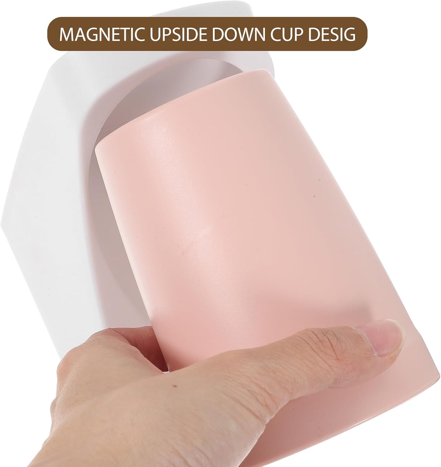 Holibanna Magnetic Toothbrush Holder