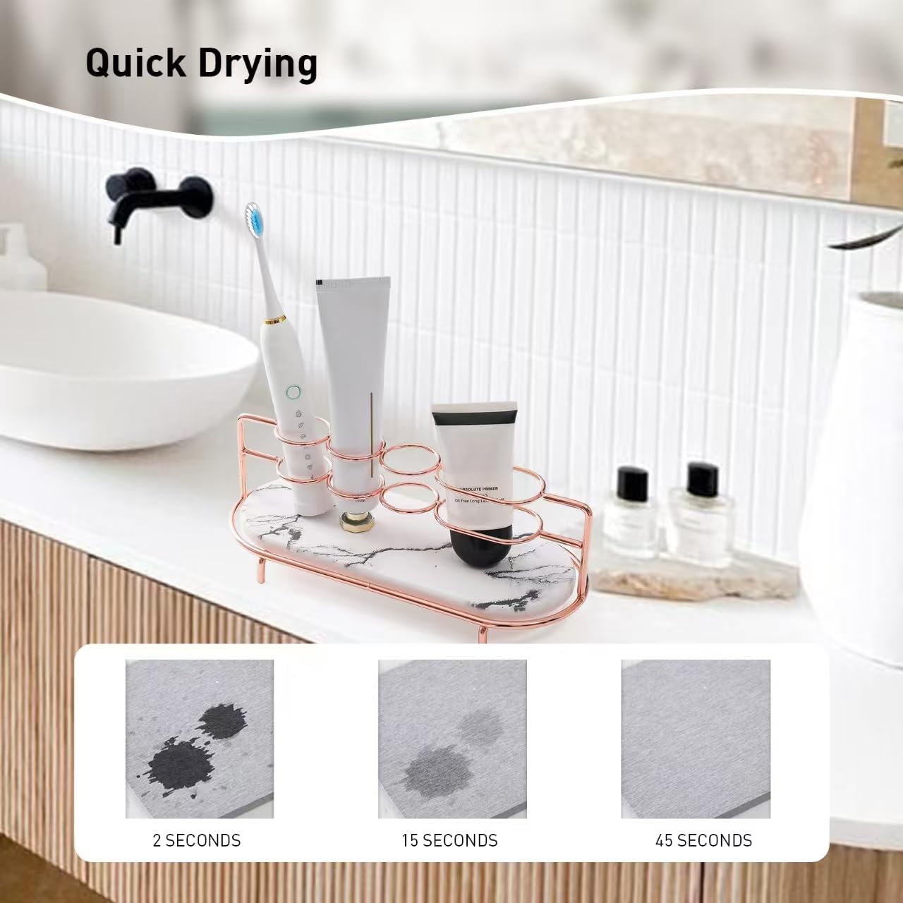 Quick-Drying Toothbrush Holder