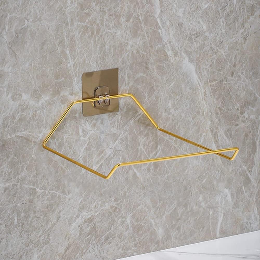 Sturdy Golden Corner Shower Caddy Wall-Mounted Organizer