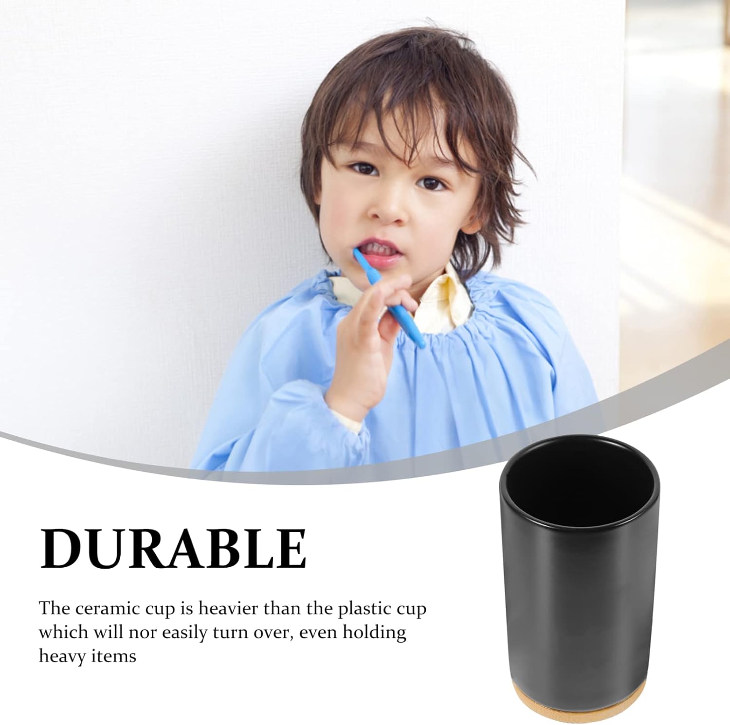 Zerodeko Stylish Toothbrush Organizer for Home Bathroom