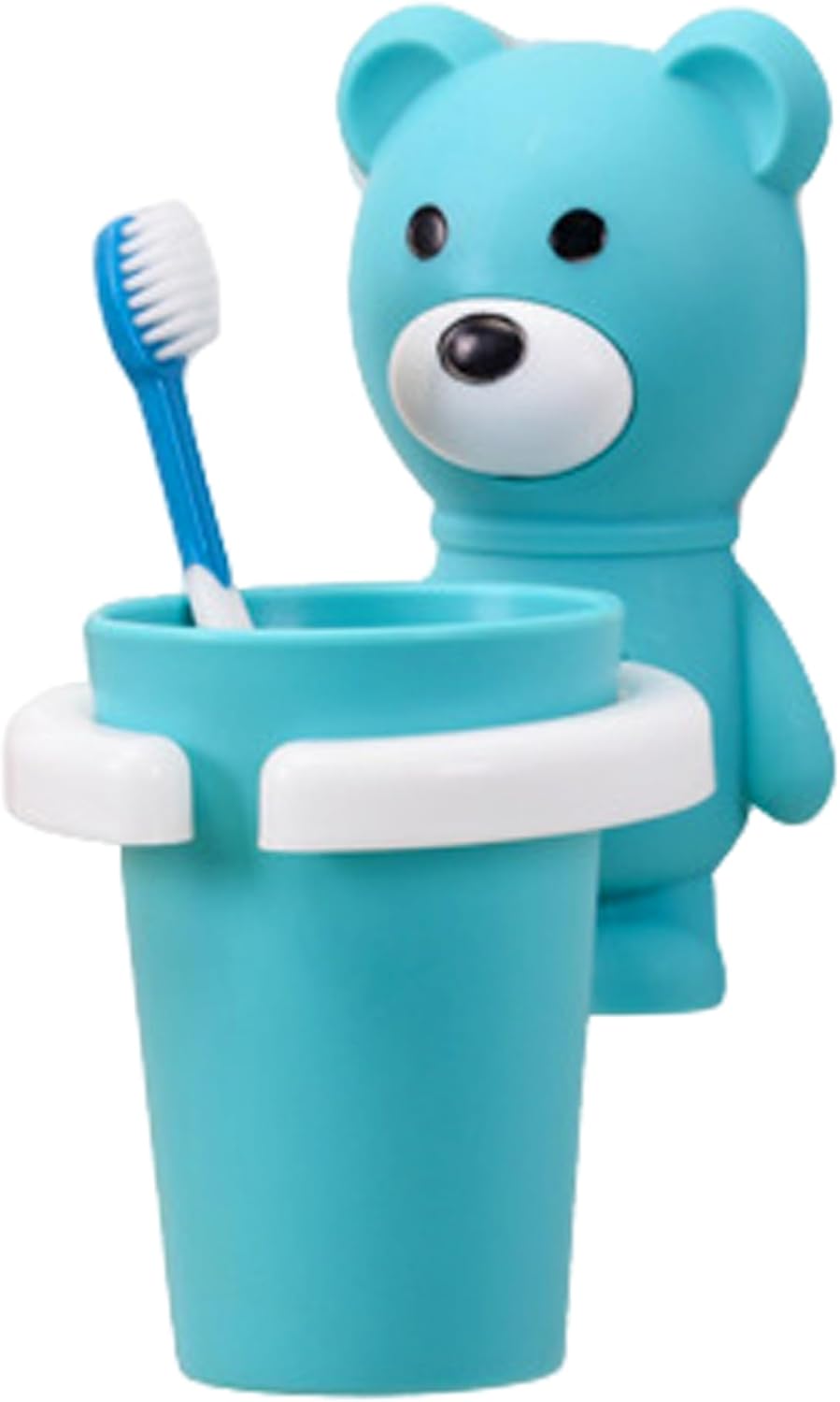 Cute Bear Toothbrush Holder Set for Kids