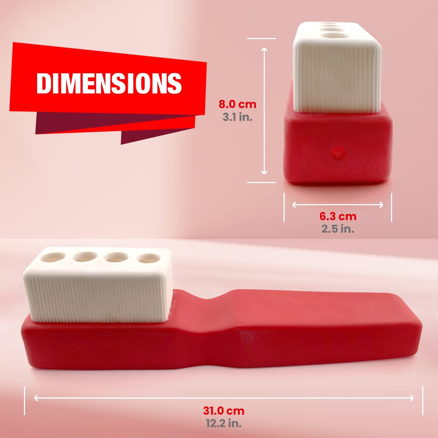 Shatterproof Fun Toothbrush Holder Durable Hygienic