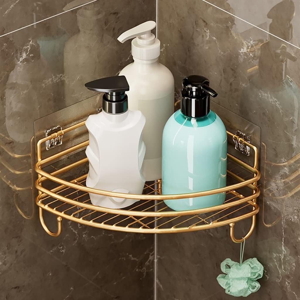 Corner Shower Caddy Luxury Bathroom Organizer Triangle Rack