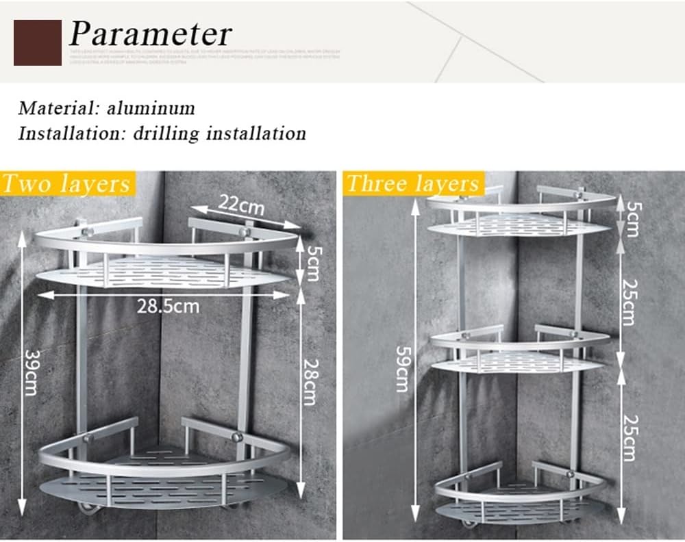 Corner Showcright Space Aluminum-aluminum