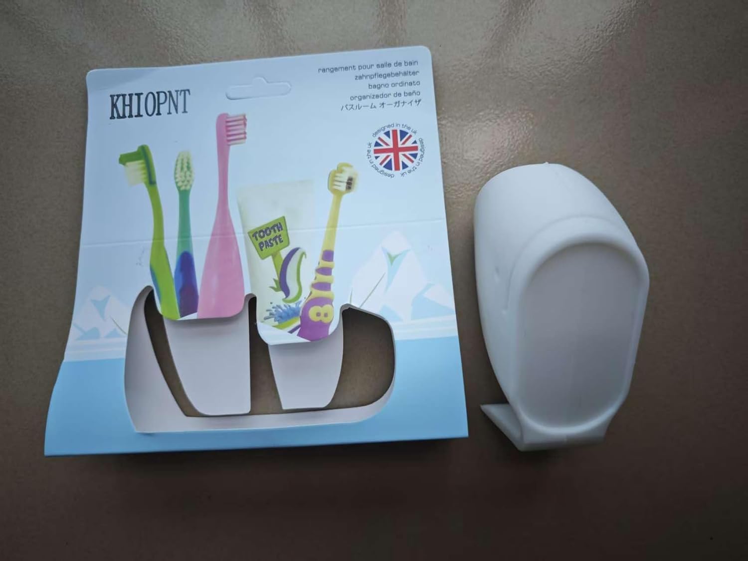 Cute Whale Toothbrush Holder for Kids Silicon Organiser