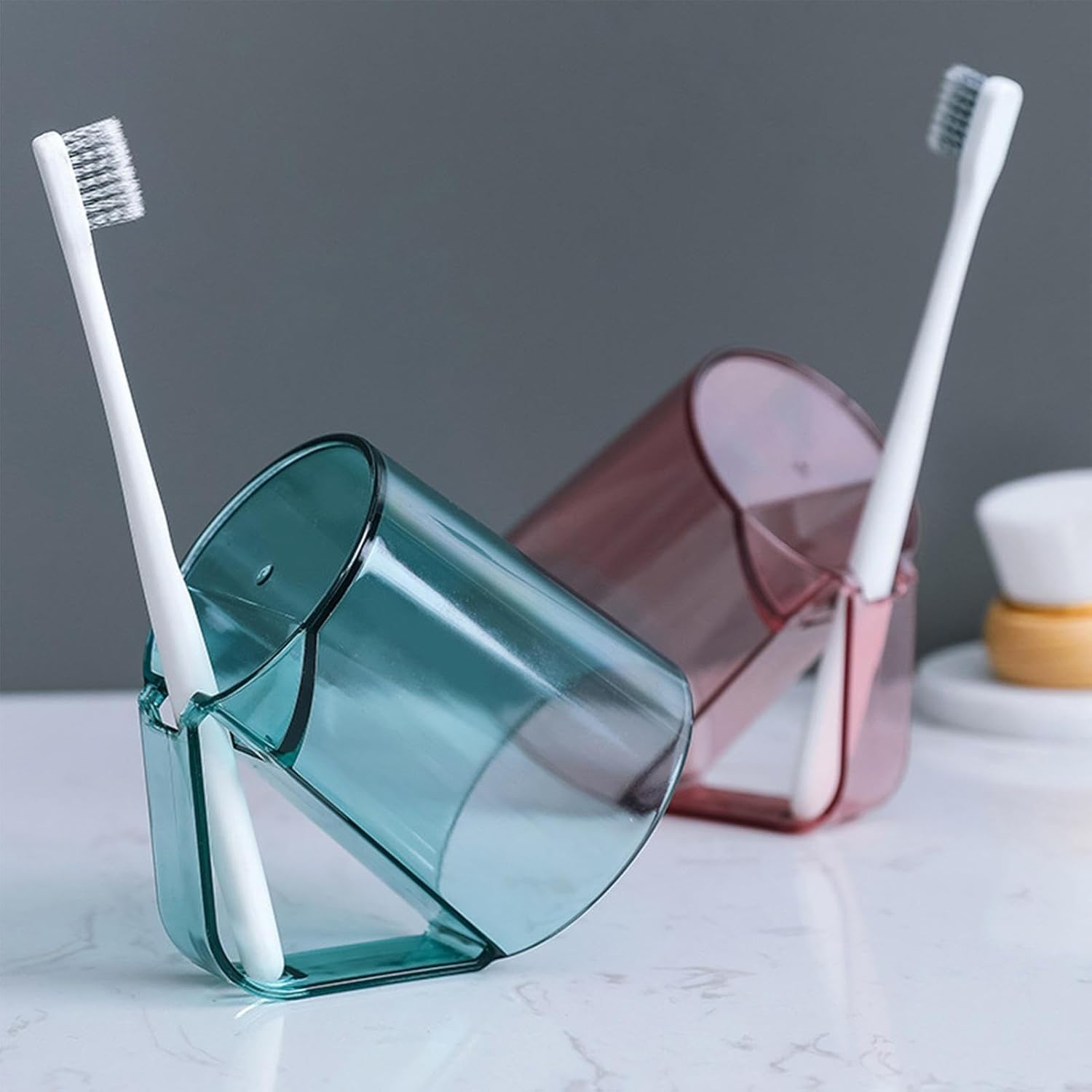 Multifunctional Toothbrush Storage Cup - Toothbrush Holder for Restroom with Pro Design
