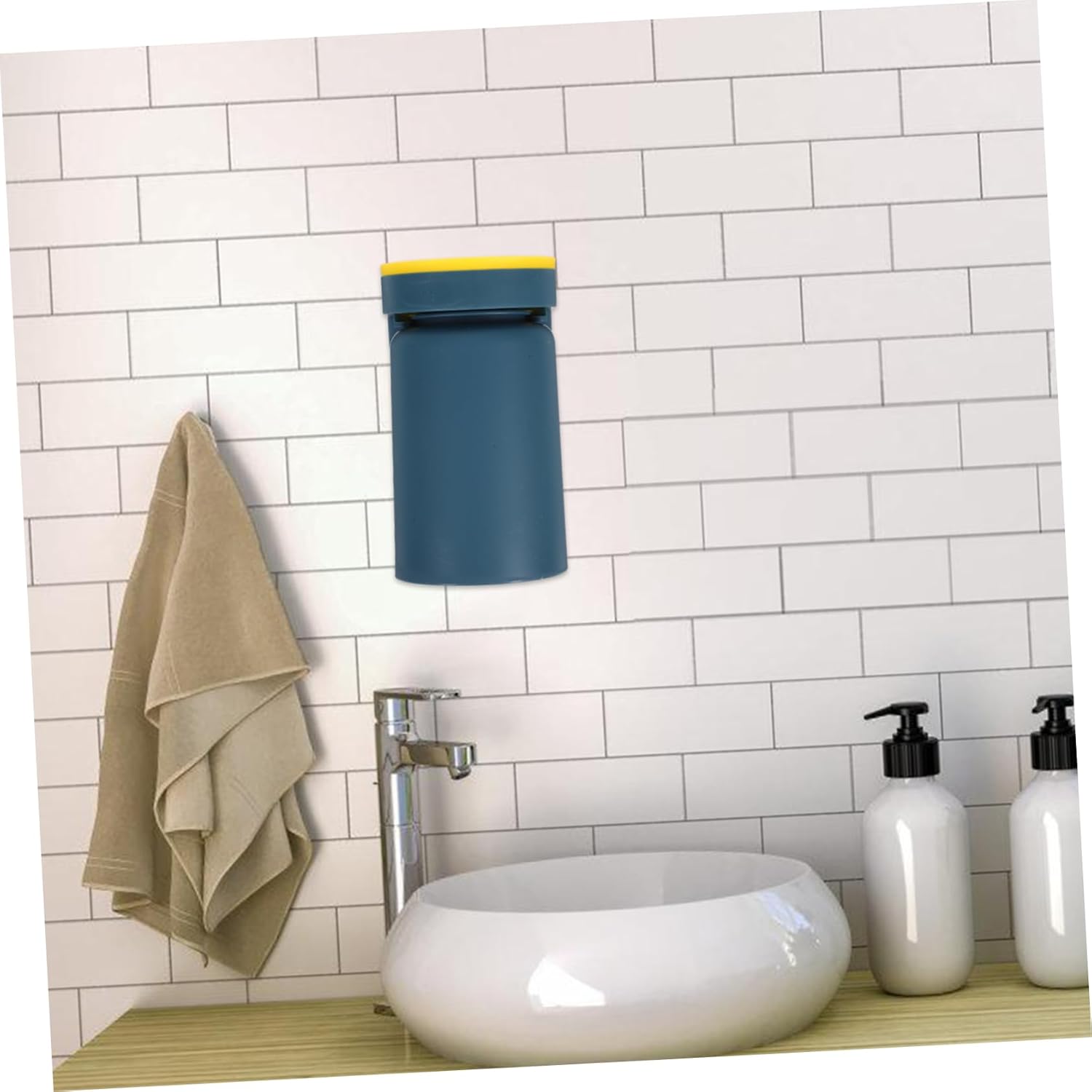 Zerodeko Wall-Mounted Toothbrush Holder - Elevate Your oral Care Routine