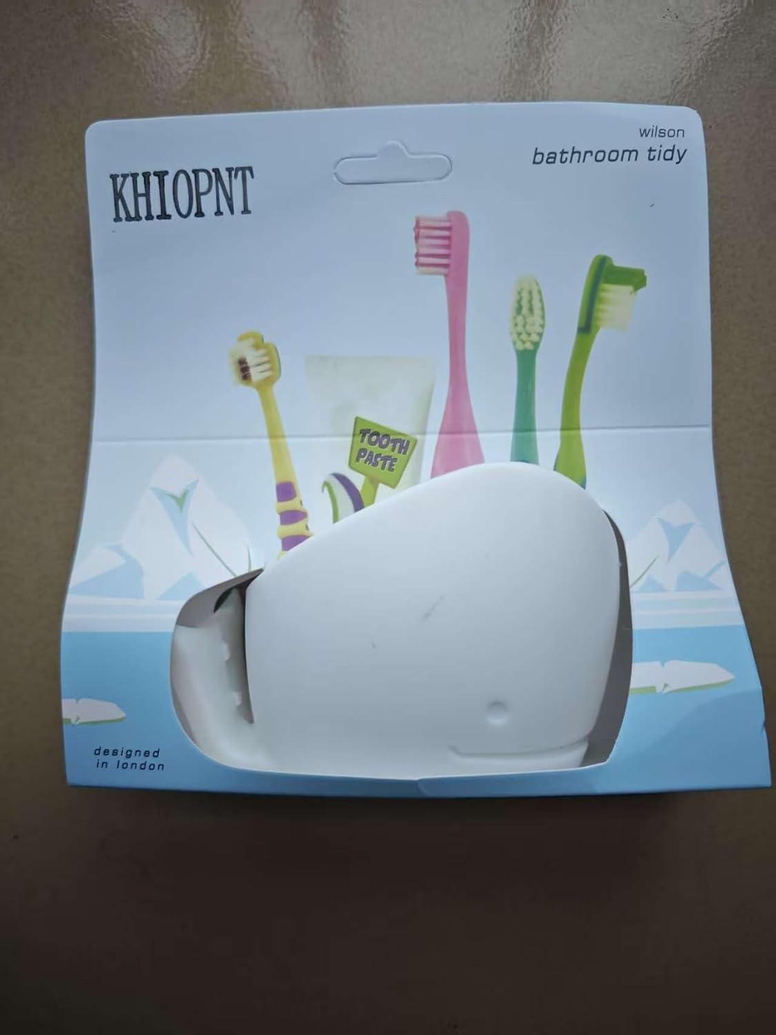 Cute Whale Toothbrush Holder for Kids Silicon Organiser