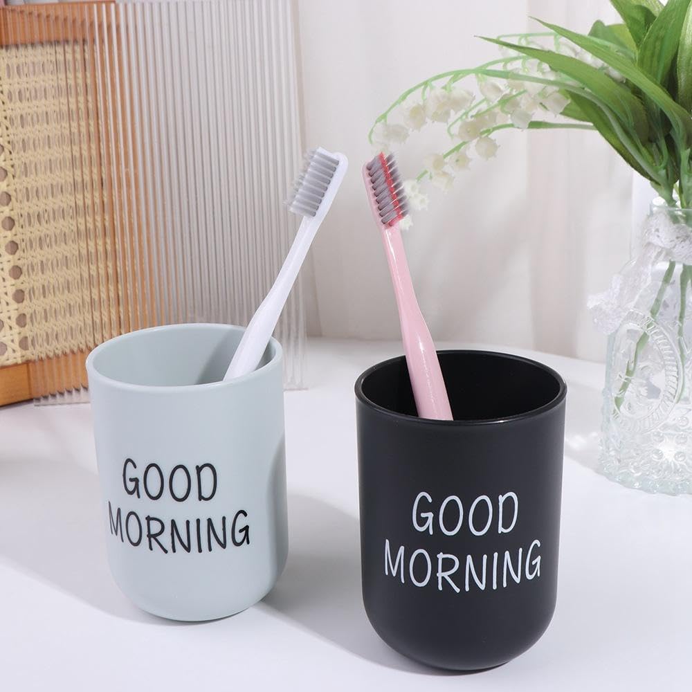 Plastic Toothbrush Holder White
