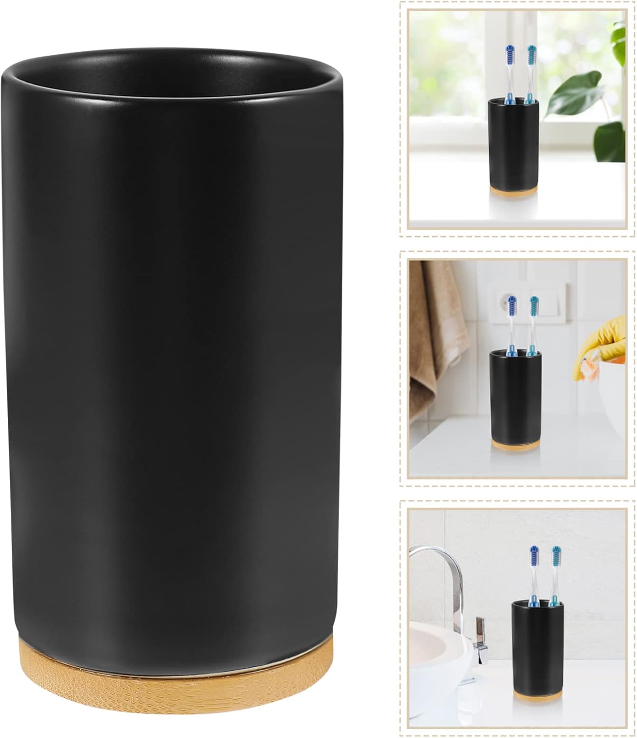 Zerodeko Stylish Toothbrush Organizer for Home Bathroom