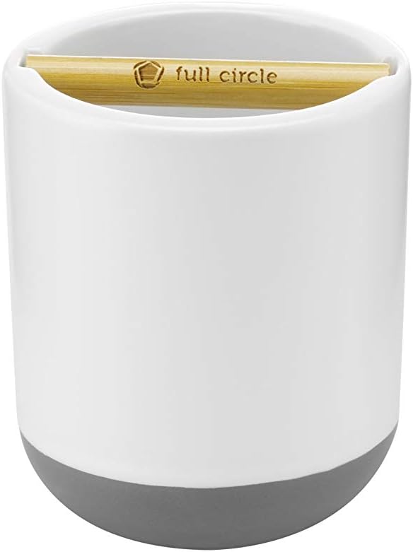 Bamboo Ceramic Toothbrush Holder Odor Free