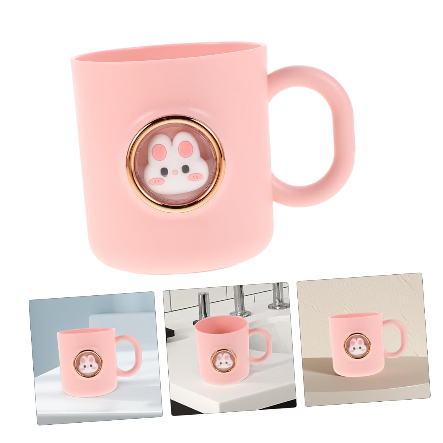 Gogogmee Heavy Duty Toothbrush Holder Cup for Bathroom Kids Toothbrush Holder mug