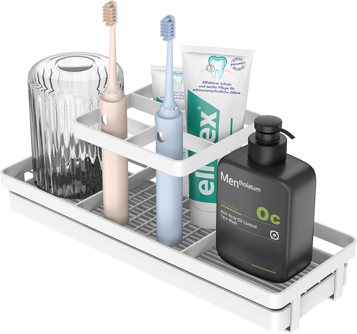 Premium 5-Slot Toothbrush Holder