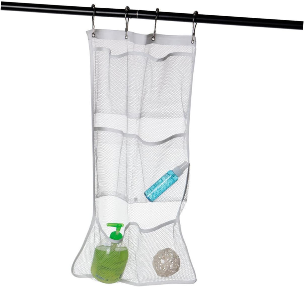 Compact Mesh Shower Organizer Bag