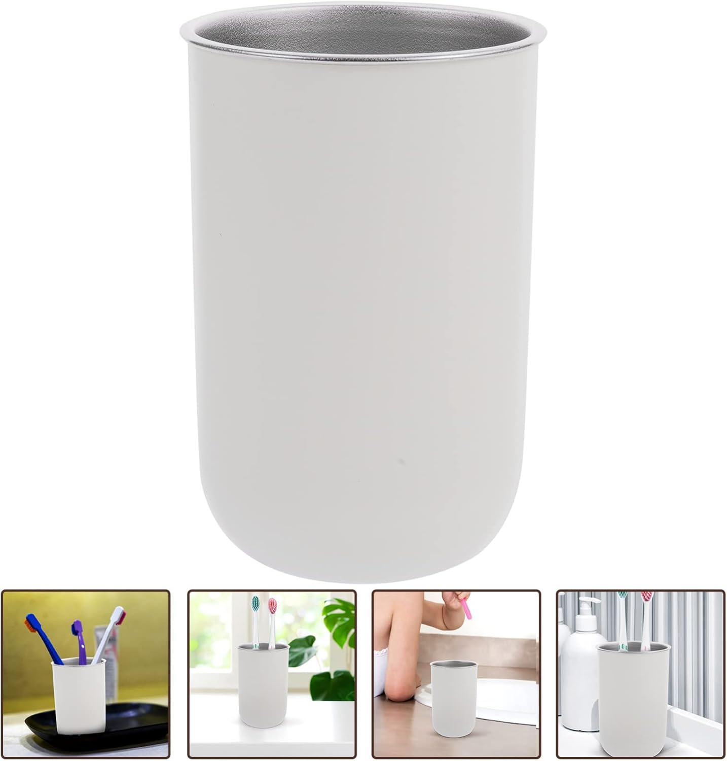 Stay organized and elegant with the Healeved Toothbrush Cup Holder Set