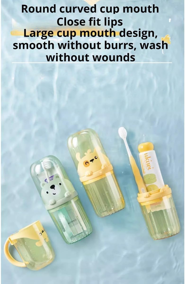 Perfect for Kids Compact Fun Travel Toothbrush Holder