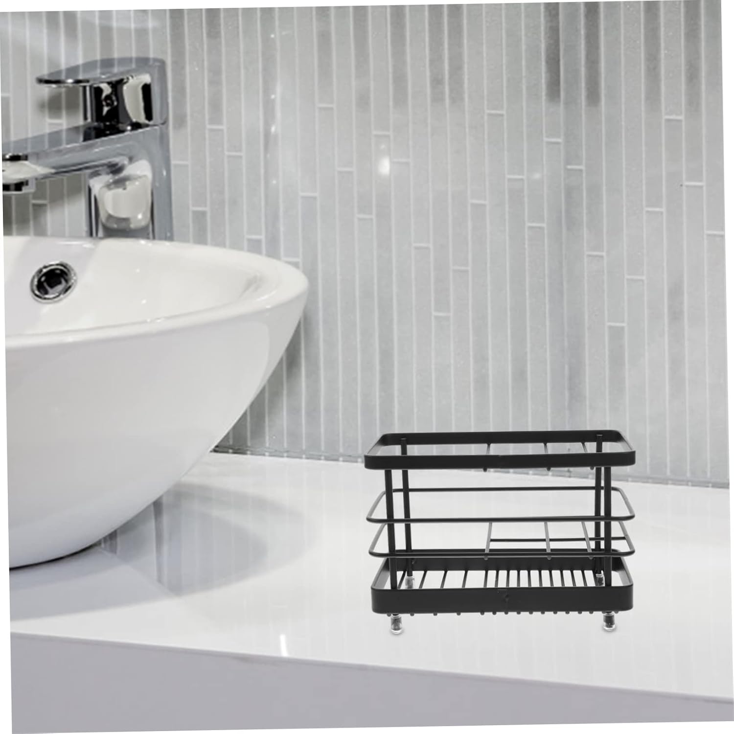 Fixoshee bathroom toothbrush toothpaste holder
