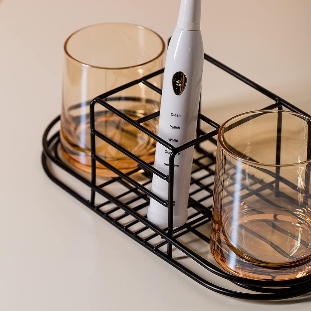 Yishua Electric Toothbrush Holder Stainless Steel Magnetic Wall-Mounted Bathroom Accessory