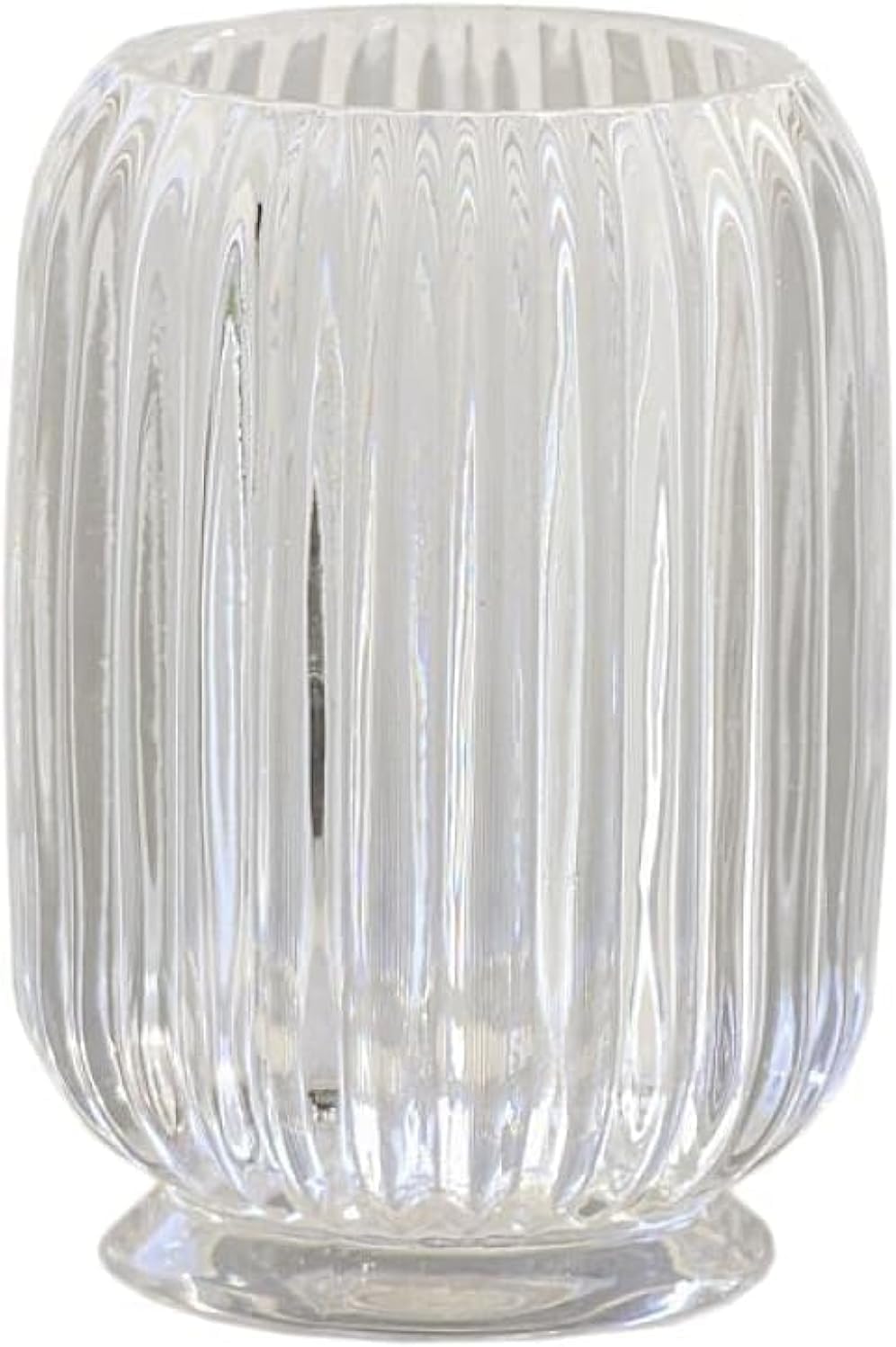 Stylish Glass Toothbrush Holder for Small Spaces
